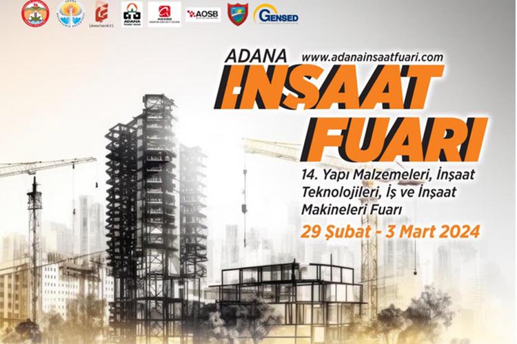 14. Adana İnşaat Fuarina Davetli̇si̇ni̇z!