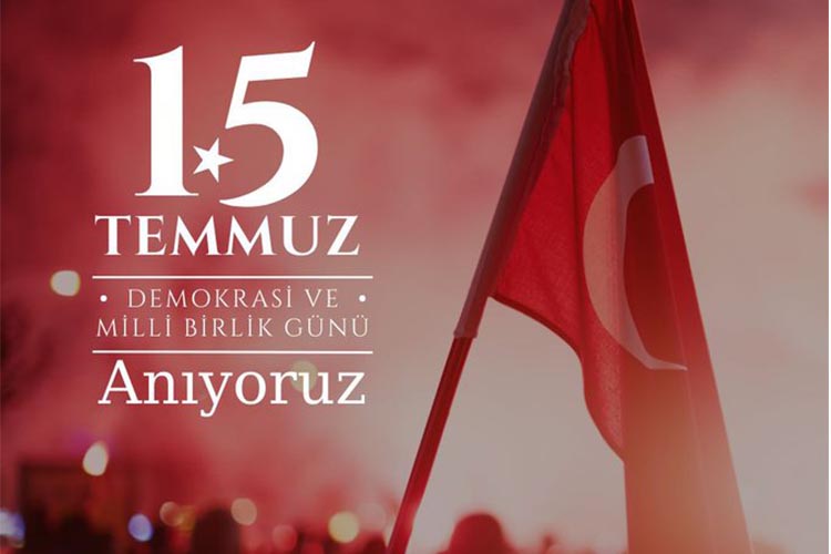 15 Temmuz Demokrasi̇ Ve Mi̇lli̇ Bi̇rli̇k Gününü Aniyoruz.
