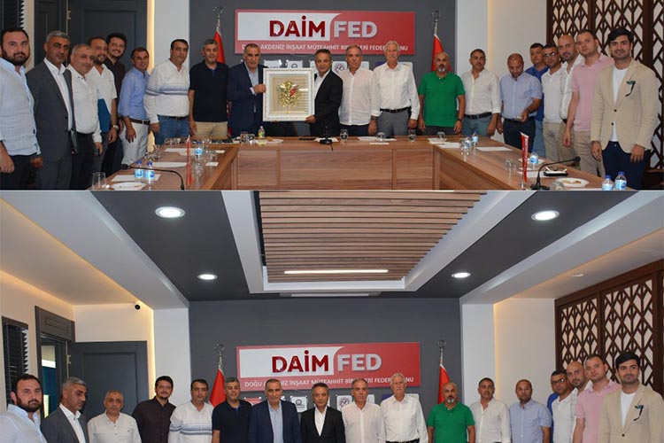 Adana Ticaret Odası Başkanı Sn. Yücel Bayram ve Yönetim Kurulu Federasyonumuza Hayırlı Olsun Ziyaretinde Bulundu.