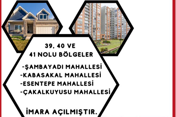 Çukurova İlçesi̇nde İmar Sorunu Çözüldü!