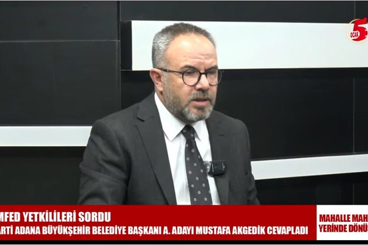 Dai̇mfed Yetki̇li̇leri̇ Sordu Ak Parti̇ Adana Büyükşehi̇r Beledi̇ye Başkan A. Adayi Mustafa Akgedi̇k Cevapladı