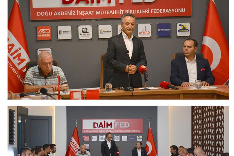 MÜSİAD Başkanı Sn. Ömer Tekdemir) ve Yönetim Kurulu Federasyonumuza Hayırlı Olsun Ziyaretinde Bulundu.