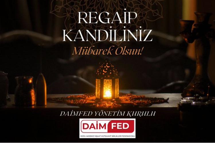 Regaip Kandili Mübarek Olsun.